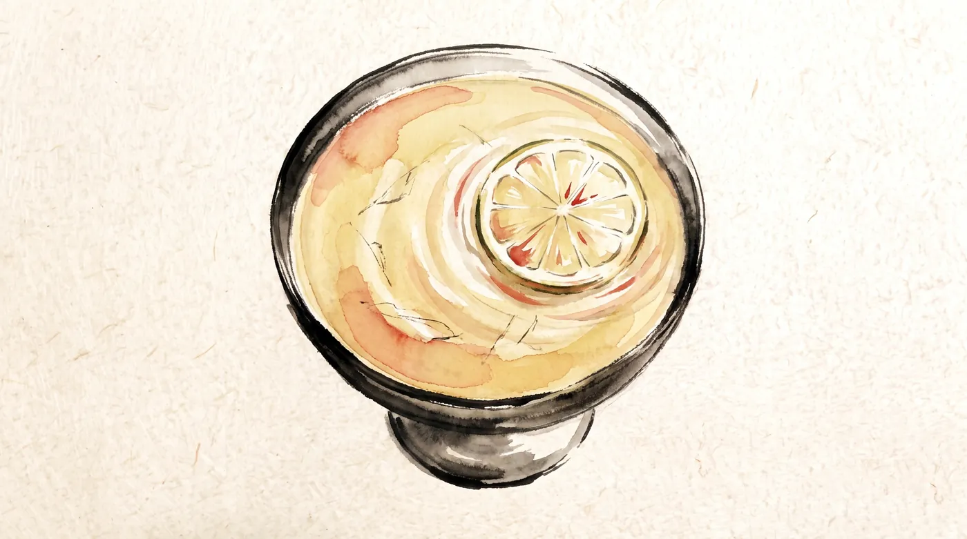A Daiquiri seen from above