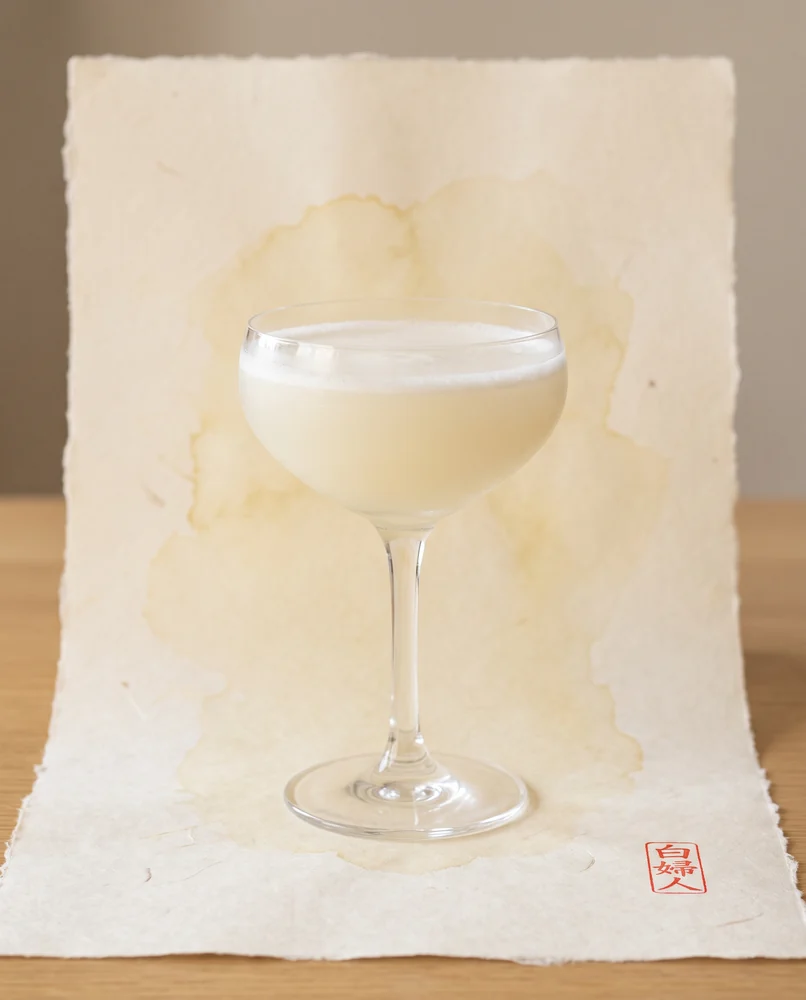 White Lady — E-Sumi museum print