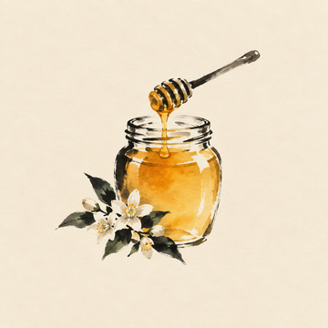 Orange-blossom honey