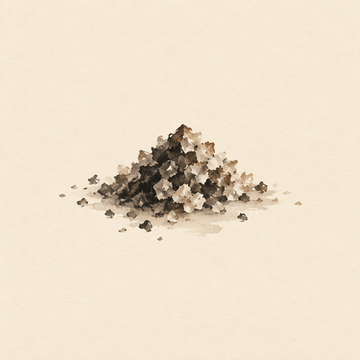 Smoked salt