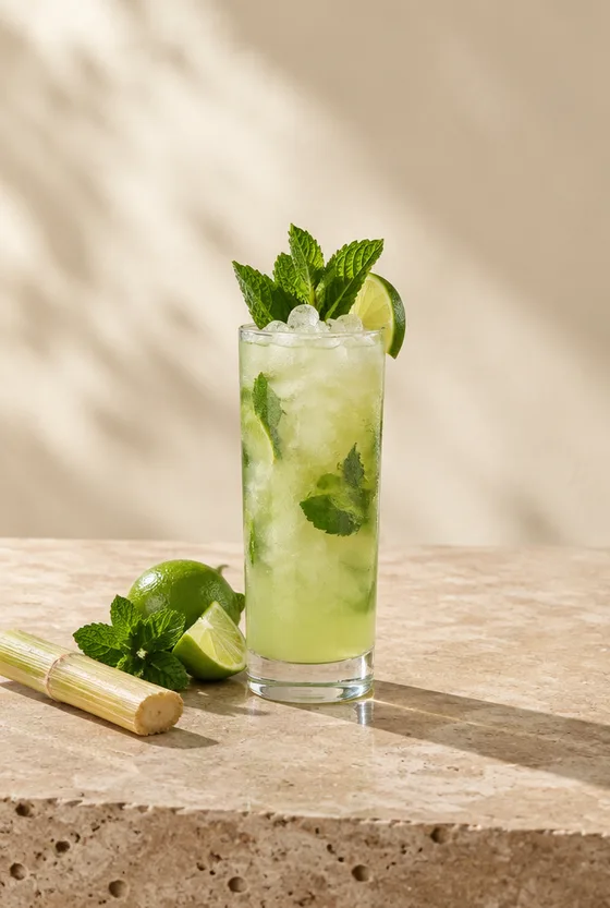 The Agricole — Break the spirit: grassy rhum agricole instead of white rum.