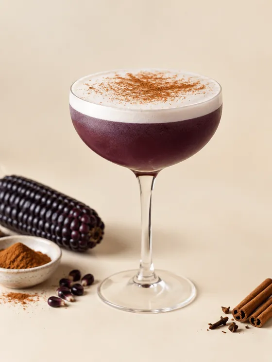 The Chicha Morada — Spiced purple corn: chicha morada in the sweet.